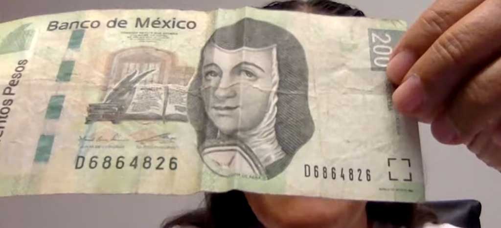 Sor Juana Deja El Billete De Pero Estar En El De Retratos De