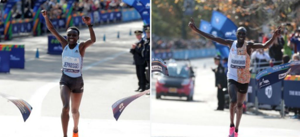 Se imponen corredores kenianos en el Maratón de Nueva York | Video Se imponen corredores kenianos en el Maratón de Nueva York | Video