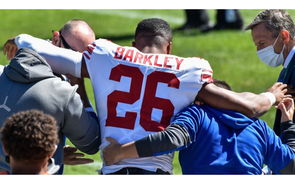 NFL: Pierden Gigantes A Saquon Barkley Por Toda La Temporada | Video ...