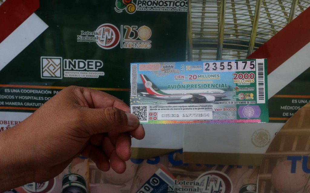 El sorteo de la Lotería Nacional por el valor del avión presidencial | Video El sorteo de la Lotería Nacional por el valor del avión presidencial | Video