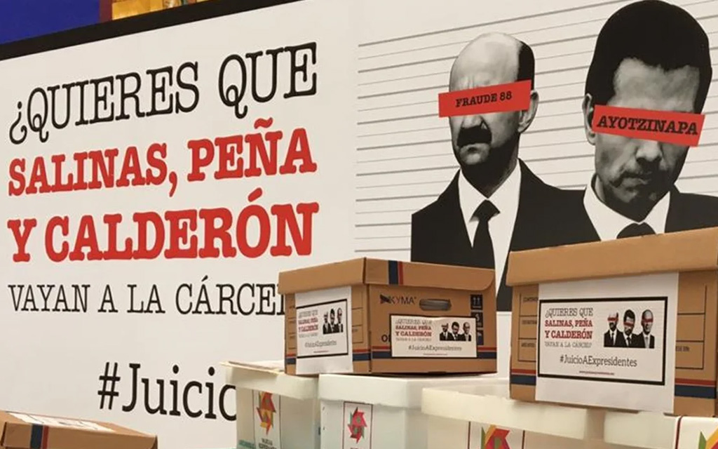 Avanza segunda consulta popular sobre ex presidentes; más de dos millones de firmas validadas por INE Avanza segunda consulta popular sobre ex presidentes; más de dos millones de firmas validadas por INE