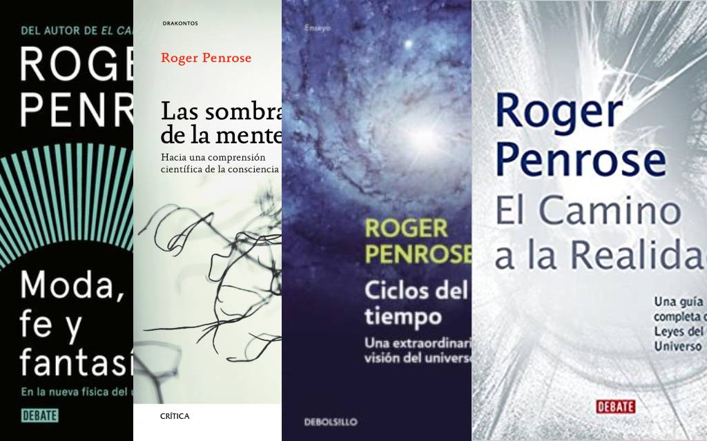 4 libros básicos de Roger Penrose, Premio Nobel de Física 2020