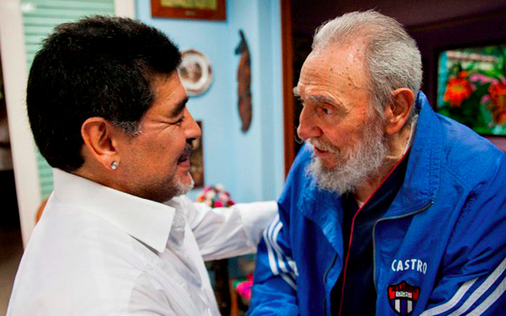 'Soy de izquierda de pies y de cabeza', la inequívoca inclinación política de Maradona 'Soy de izquierda de pies y de cabeza', la inequívoca inclinación política de Maradona