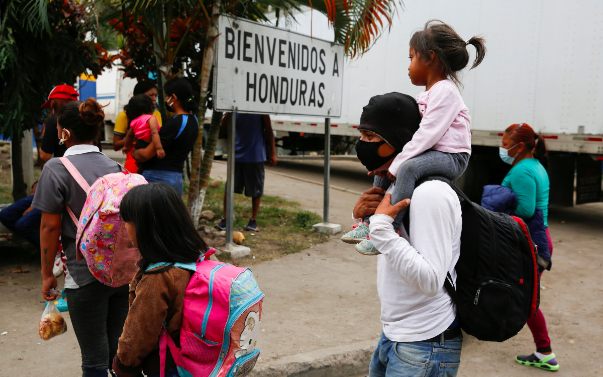 Tras bloqueo de caravana migrantes hondure os enfurecen contra su