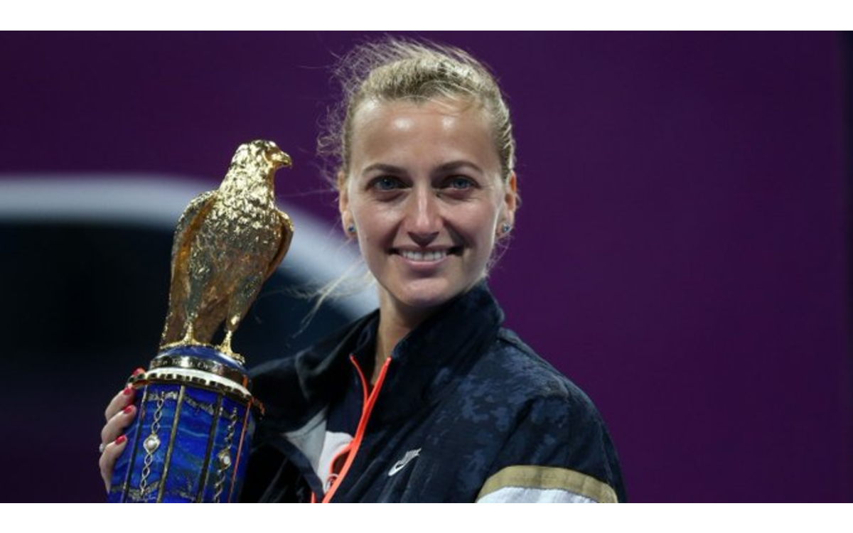 Levanta Petra Kvitova el título en el Torneo de Doha | Video Levanta Petra Kvitova el título en el Torneo de Doha | Video