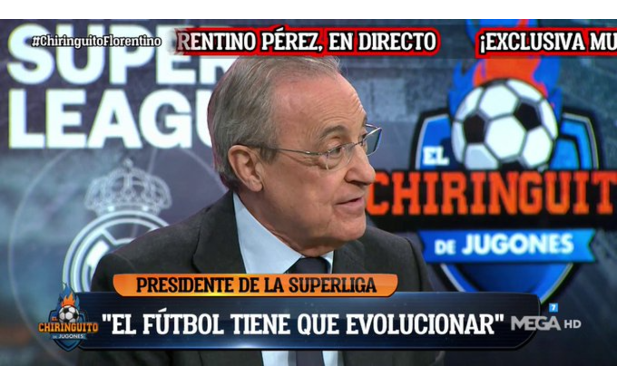 "La Superliga Es Para Salvar Al Futbol": Florentino Pérez | Videos ...