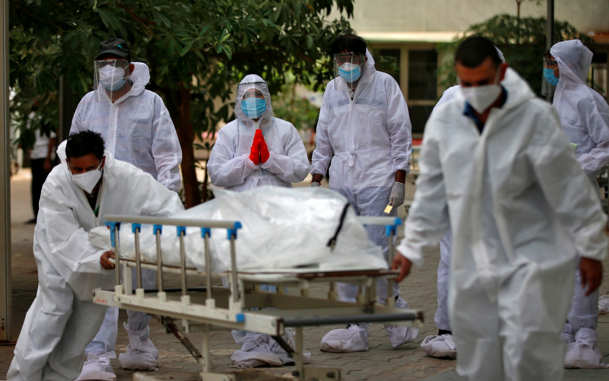 Continúa en India la tragedia por Covid-19: más de 4 mil muertes en 24 ...