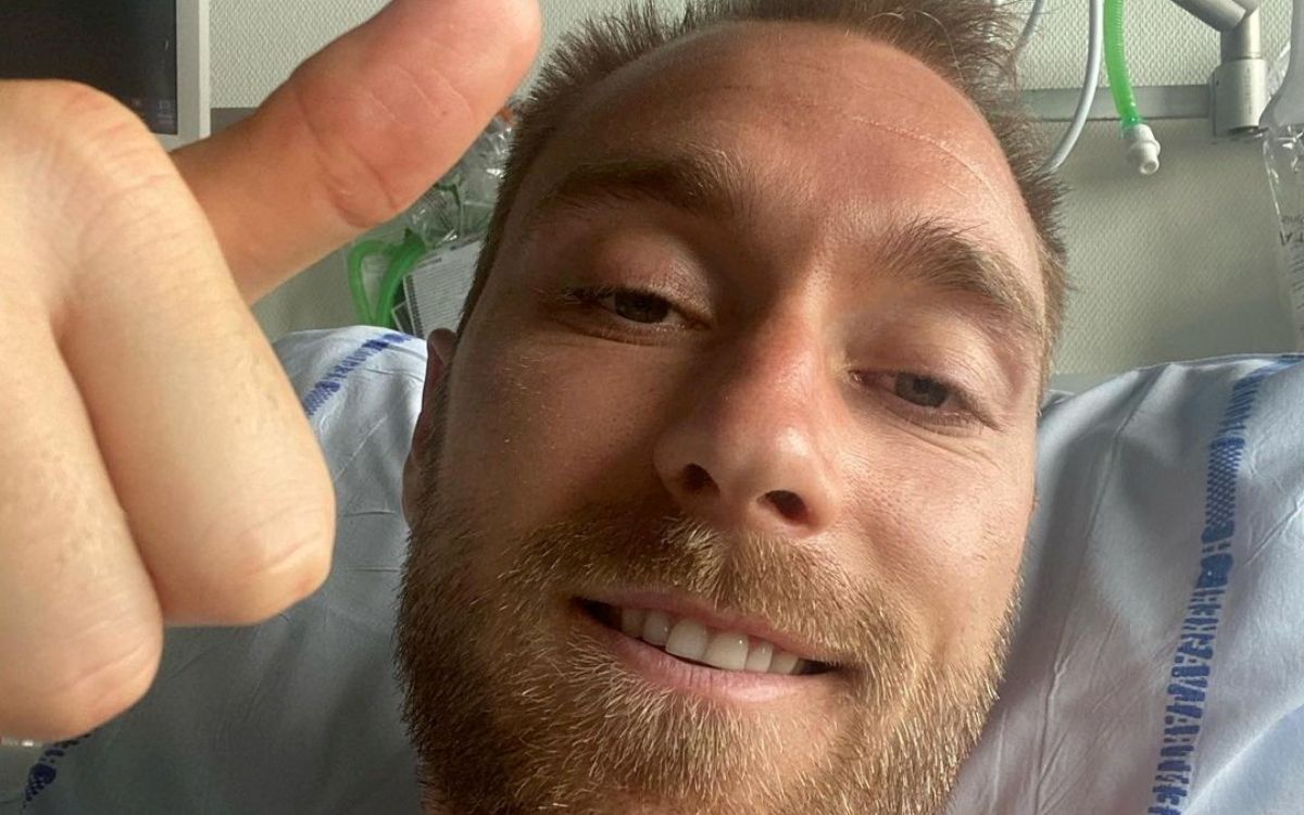 Eriksen es dado de alta tras operación exitosa para implantarle desfibrilador automático Eriksen es dado de alta tras operación exitosa para implantarle desfibrilador automático
