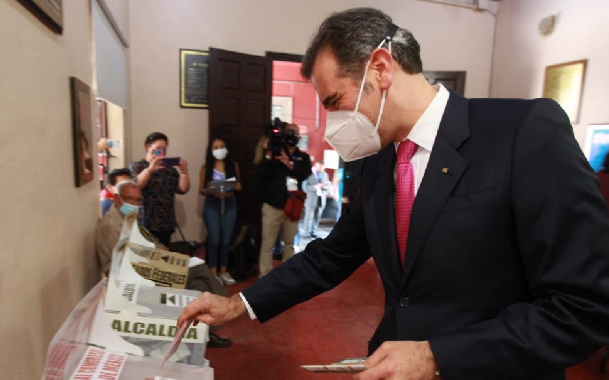 Elecciones 2021 "Ejercí mi derecho al voto", señaló Lorenzo Córdova