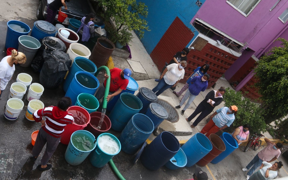 Por sequía, reducirán suministro de agua en la CdMx y Edomex Por sequía, reducirán suministro de agua en la CdMx y Edomex