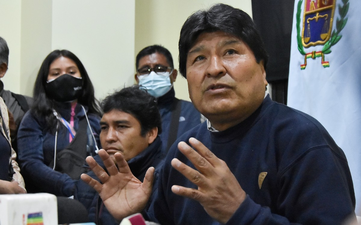 evo morales advierte que será candidato presidencial ‘a las buenas o a las malas’ en bolivia
