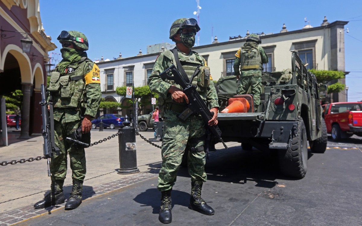 En 2020 se desplegaron más militares para tareas de seguridad pública ...