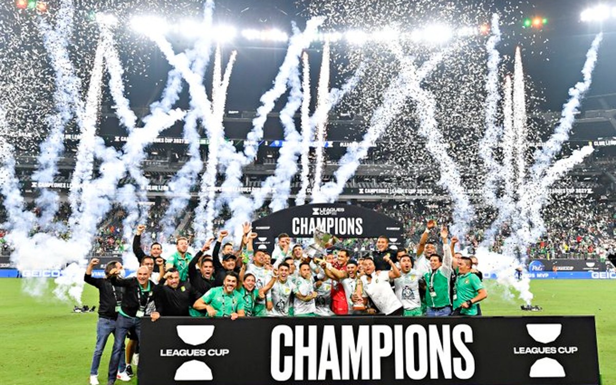 León Ruge Como Campeón De La Leagues Cup 2021 Video Aristegui Noticias