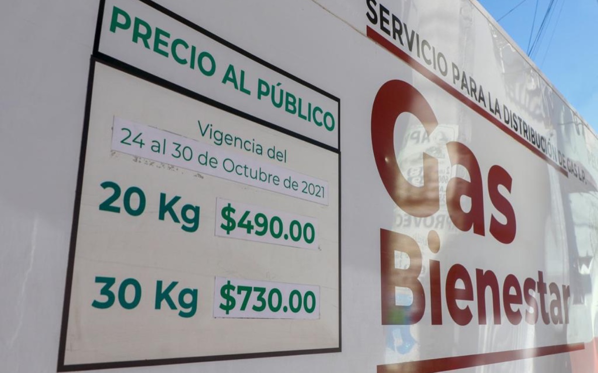 Reconocen aumento del Gas Bienestar; lo atribuyen a precios