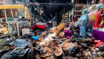 Incendio en el Mercado de Sonora afectó 10 locales de la zona 'Místicos y animales': Protección Civil | Video