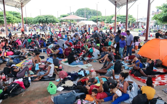 Nueva caravana de 3 mil migrantes sale de Chiapas rumbo a