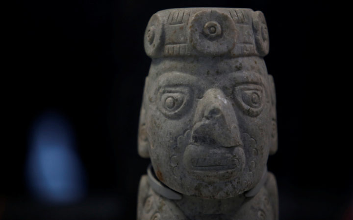 Exponen por primera vez figura de Xochipilli en el Templo Mayor Exponen por primera vez figura de Xochipilli en el Templo Mayor