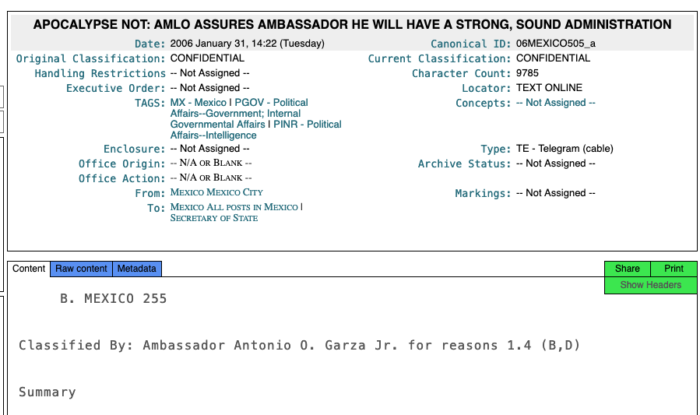 Dresser rechaza ser espía de EU y afirma que AMLO reveló su plan militar al  embajador Garza | Aristegui Noticias