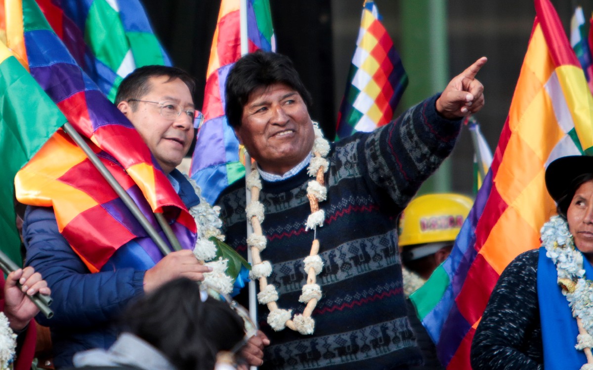 evo morales advierte que será candidato presidencial ‘a las buenas o a las malas’ en bolivia