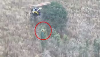 Video: a rapel y en helicóptero, así fue el rescate de una lesionada en CDMX