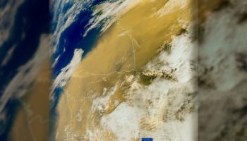 Nube de polvo del Sahara cubre a Francia, España y Portugal | Video