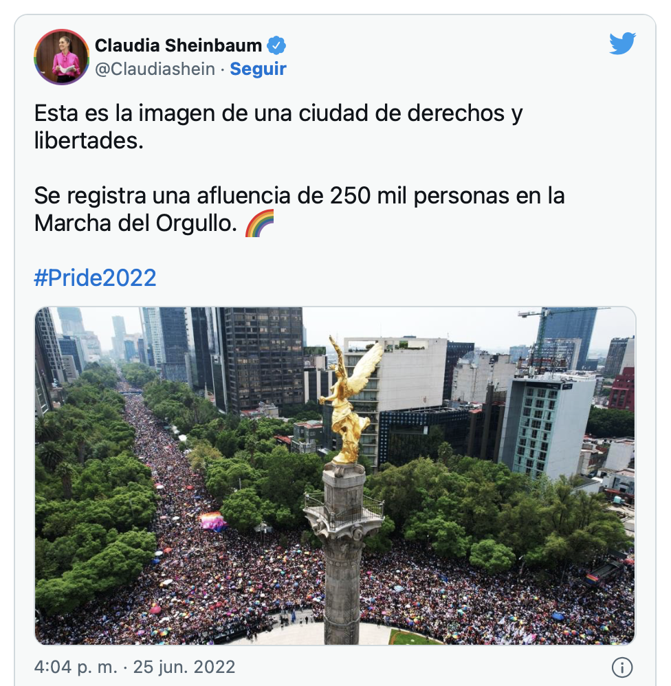 Asisten 250 mil personas a marcha LGBTTTIQ+ en CDMX | Galería ...