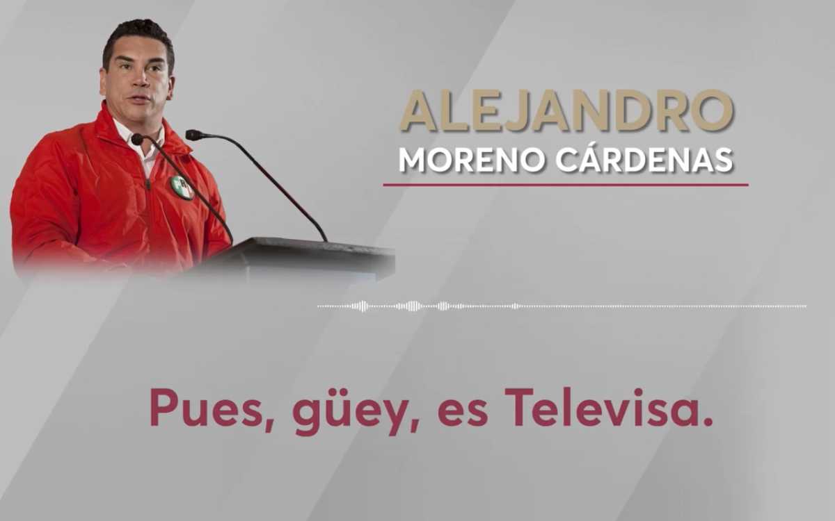 Alito' Moreno y pagos en 'cash' a Televisa: nuevo audio del dirigente del  PRI, revelado por Sansores | Aristegui Noticias