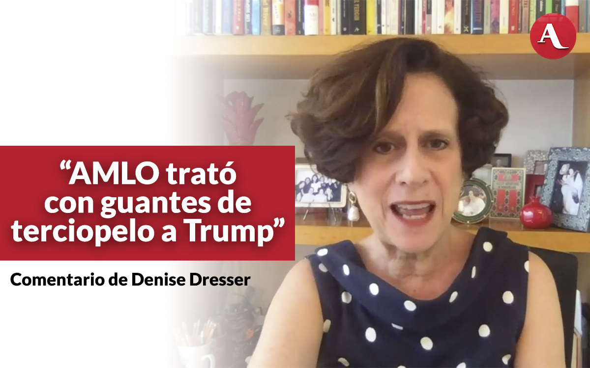 López Obrador Trató Con Guantes De Terciopelo A Trump Denise Dresser Video Aristegui Noticias 1948