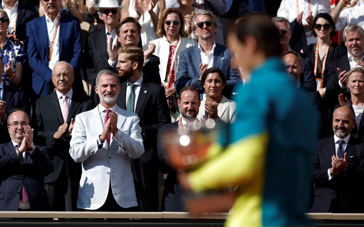 Rain félicite Rafael Nadal pour son triomphe à Roland-Garros |  Vidéo