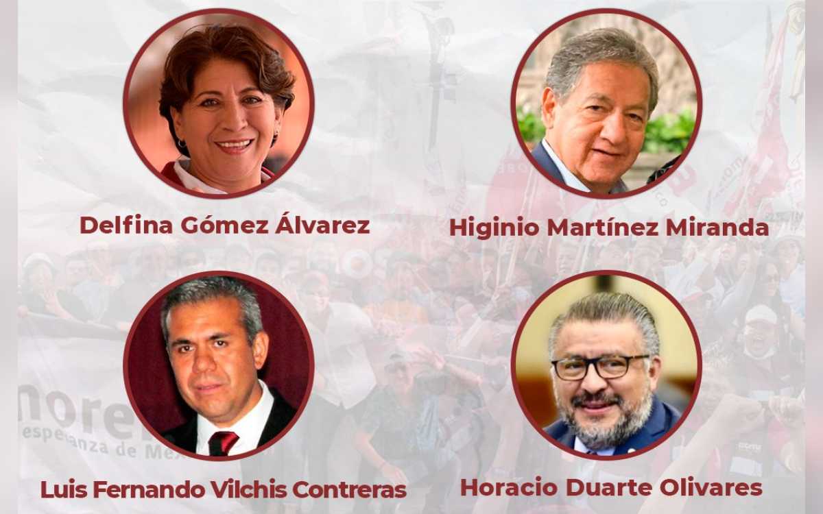 Morena presenta sus cuatro finalistas para Edomex | Aristegui Noticias