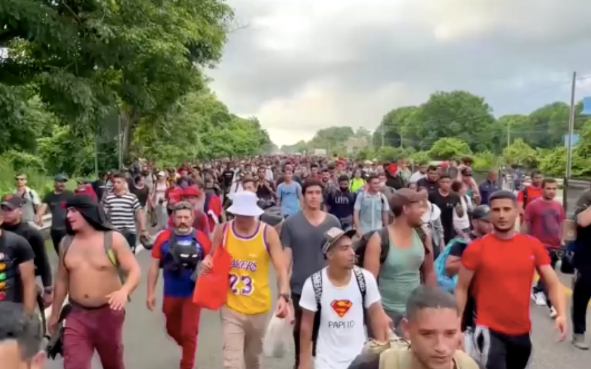 Nueva Caravana De Migrantes Sale De Chiapas Hacia EU Días Después De La ...