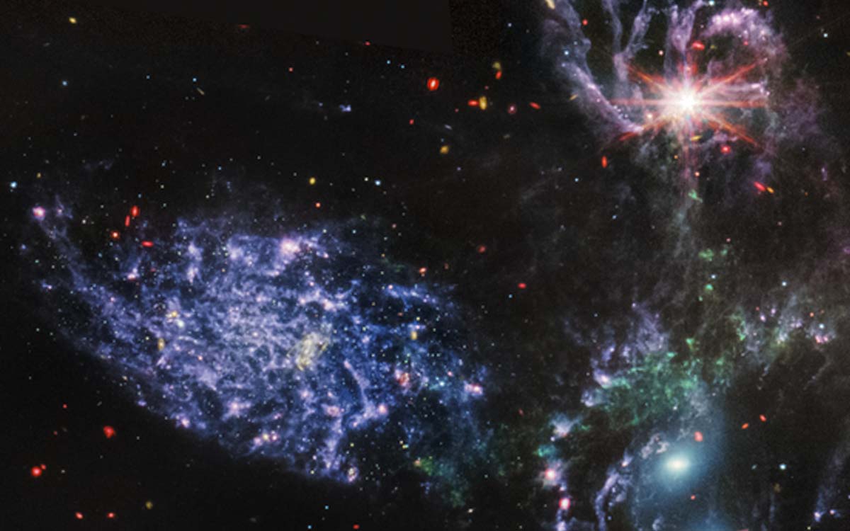 El Telescopio James Webb Fotografía Una Galaxia A 35 Mil Millones De ...