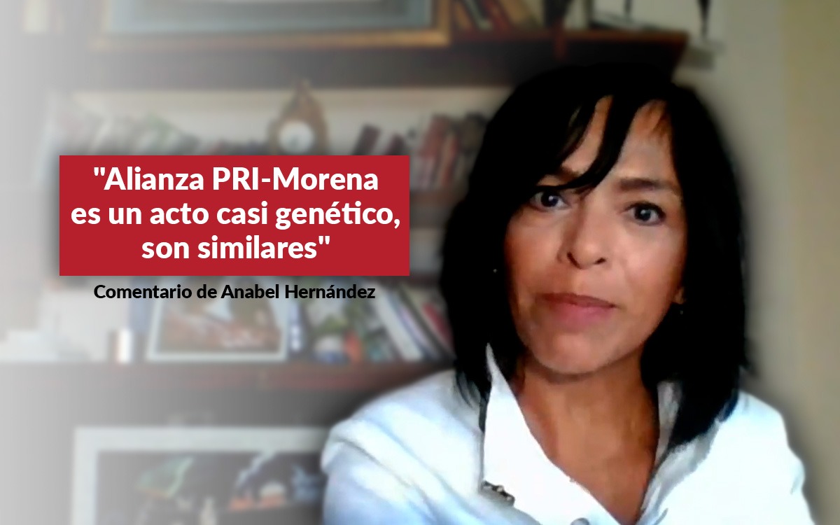 Alianza PRI-Morena es un acto casi genético, son similares': Anabel  Hernández | Aristegui Noticias