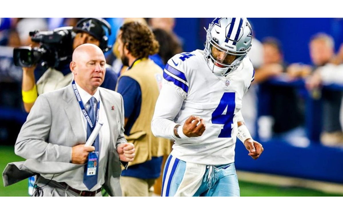 NFL Sufren Vaqueros primera derrota y pierden a Dak Prescott por