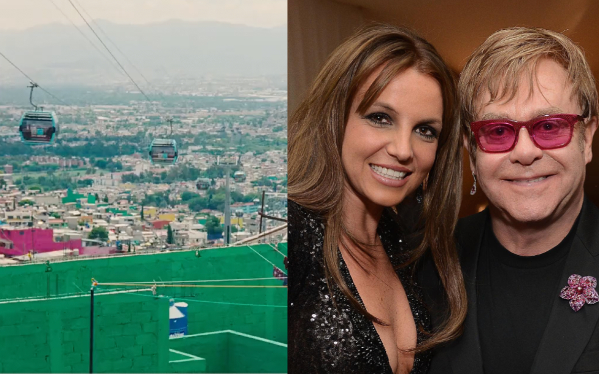 Cablebús de la CDMX aparece en video de Britney Spears y Elton John ...