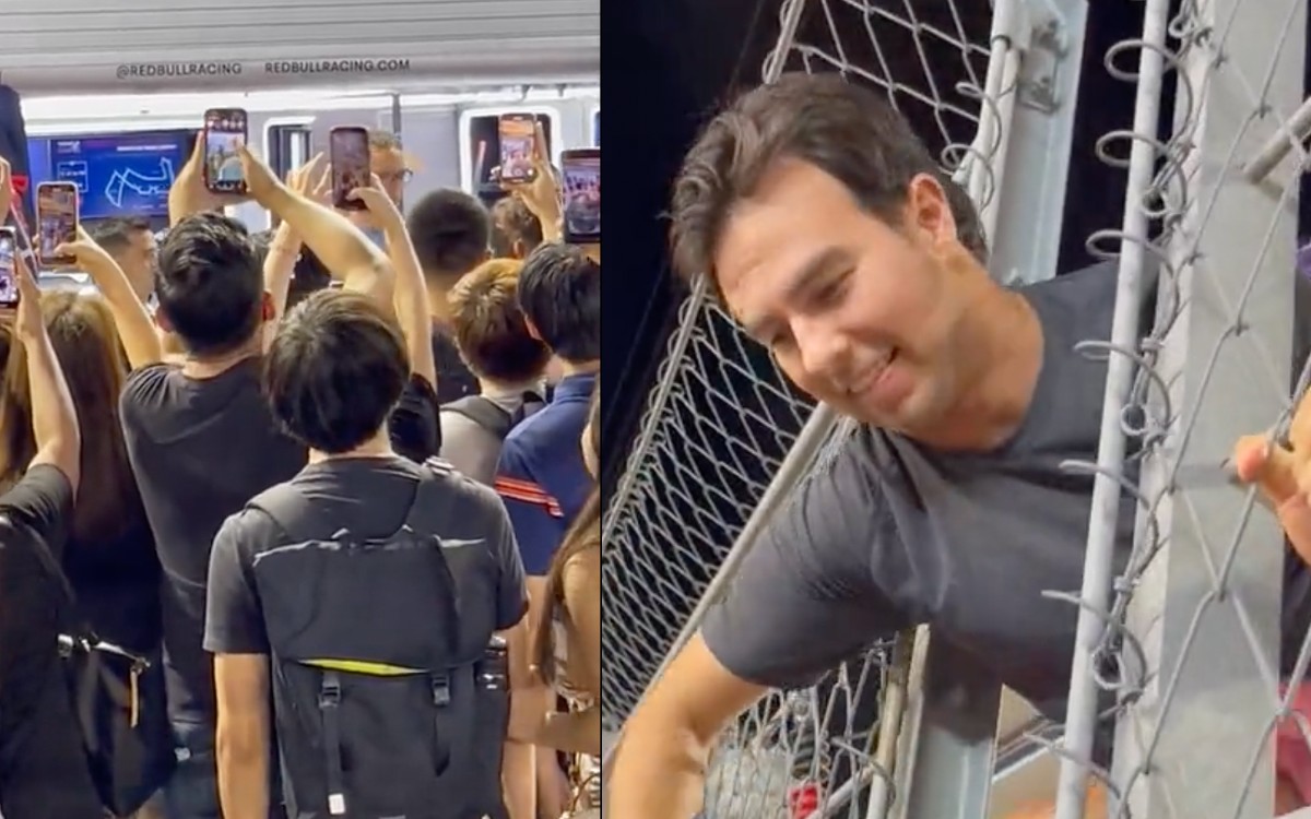 F1 Checo Pérez Desata La Locura En Singapur Video Aristegui Noticias