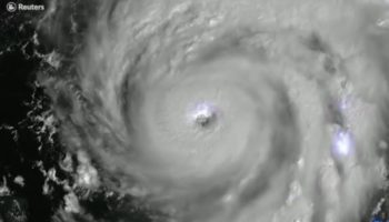 Así se vio el brutal paso del huracán 'Ian' desde el espacio | Video