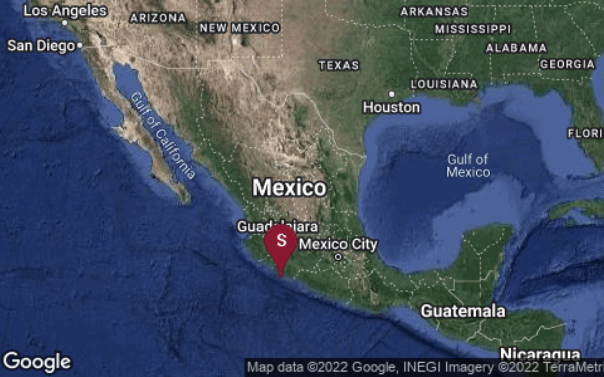 Se registra sismo de magnitud 6.9 con epicentro en Michoacán Se registra sismo de magnitud 6.9 con epicentro en Michoacán