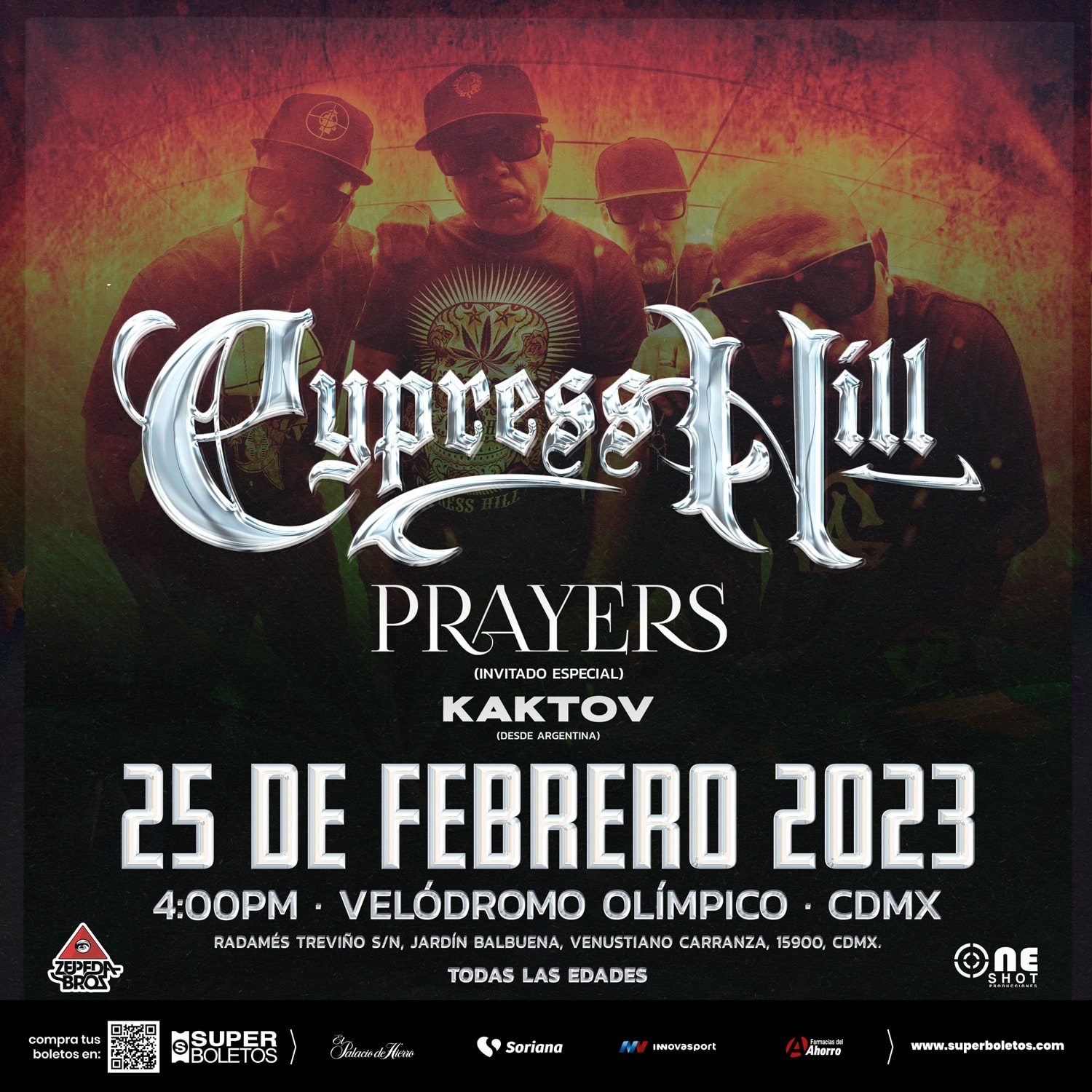 Aplaza Cypress Hill presentación en CDMX hasta febrero de 2023 | Aristegui  Noticias