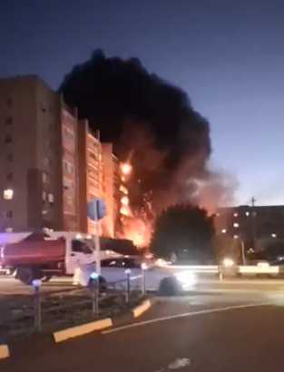 colapso avion militar ruso