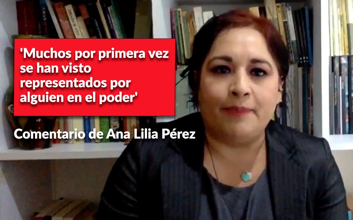 'Muchos por primera vez se han visto representados por el poder': Ana Lilia Pérez 'Muchos por primera vez se han visto representados por el poder': Ana Lilia Pérez