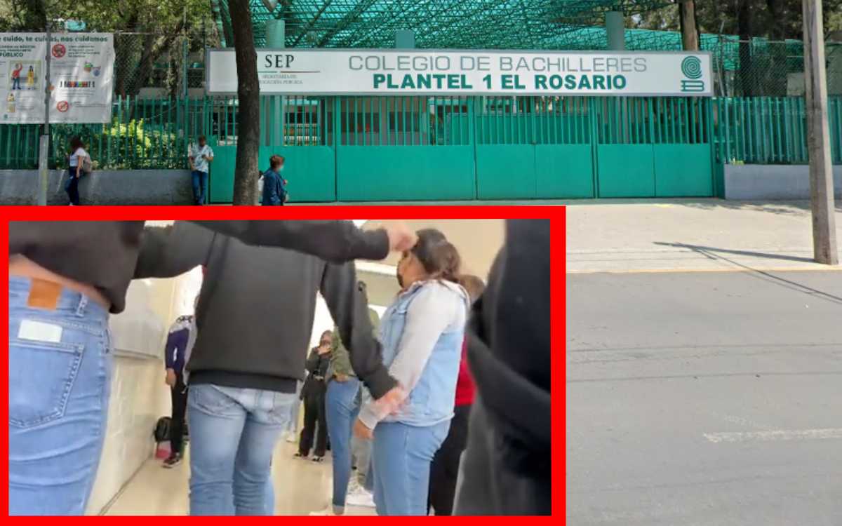 Suspenden clases en plantel de Bachilleres de Azcapotzalco tras agresión a maestras | Video