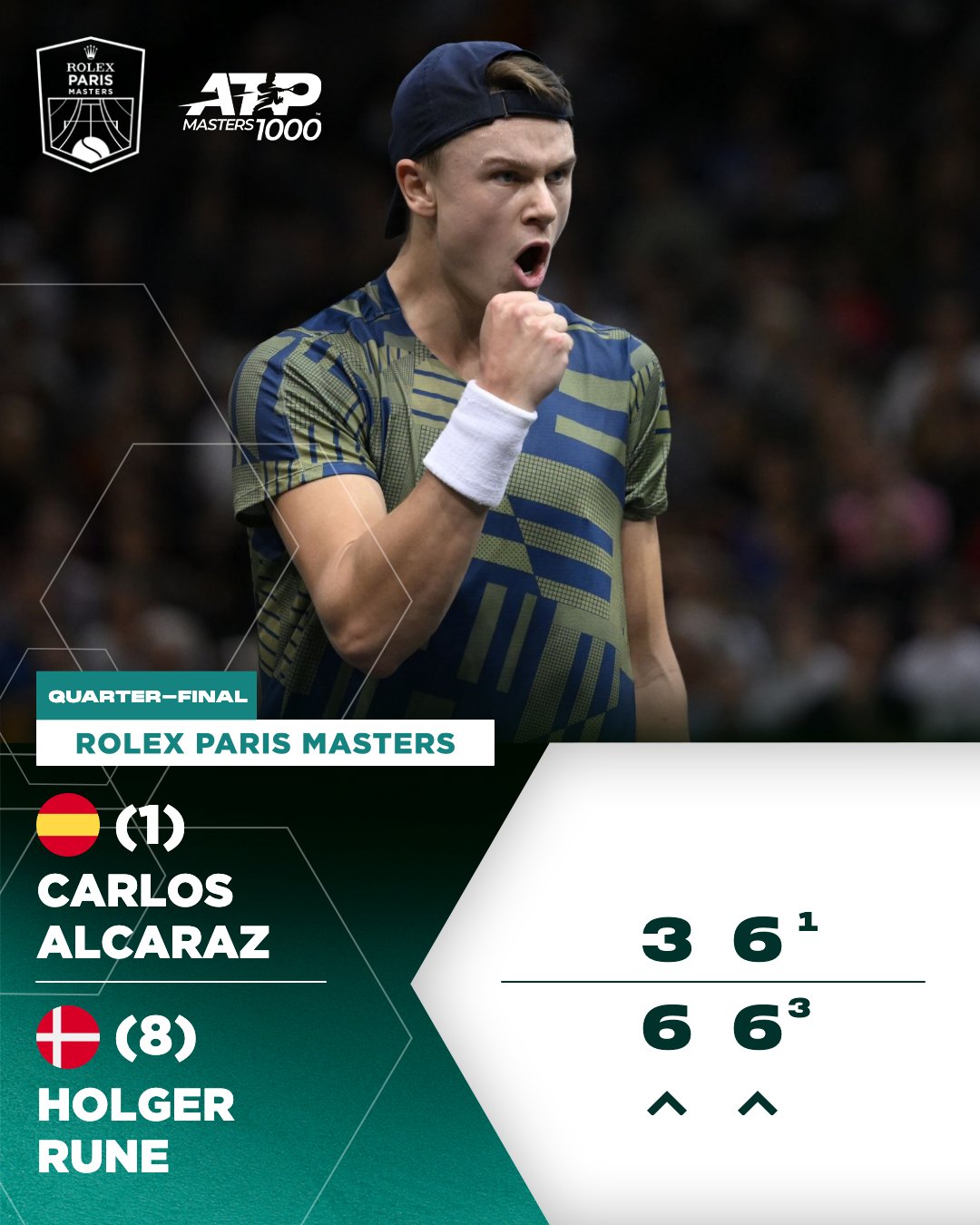 carlos alcaraz se retira del masters de paris por lesion video