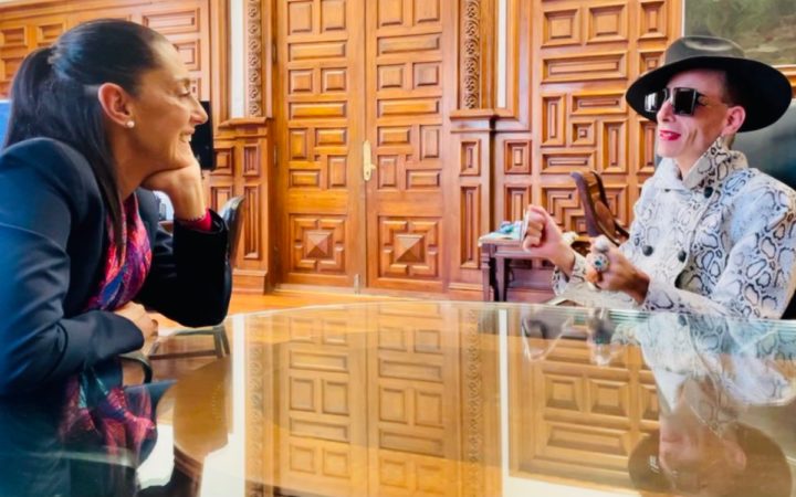 Claudia Sheinbaum se reúne con Edy Smol; hablan del amor