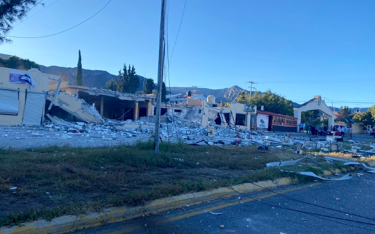 Explosión en Saltillo destruye locales Videos Aristegui Noticias