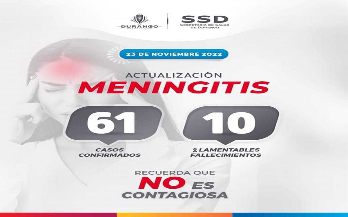 Confirman Primer Fallecimiento De Un Hombre Por El Brote De Meningitis En Durango Aristegui 6666