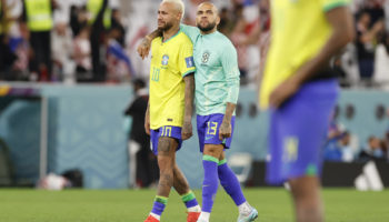 Dani Alves, Robihno y Neymar, futbolistas brasileños con denuncias de abuso