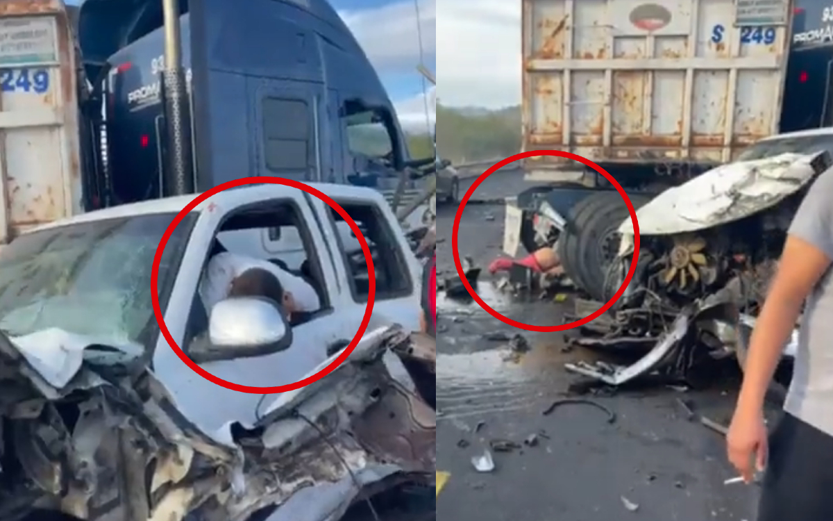 Michoacán. Choque Entre Tráiler Y Camioneta Deja 2 Muertos En Autopista ...