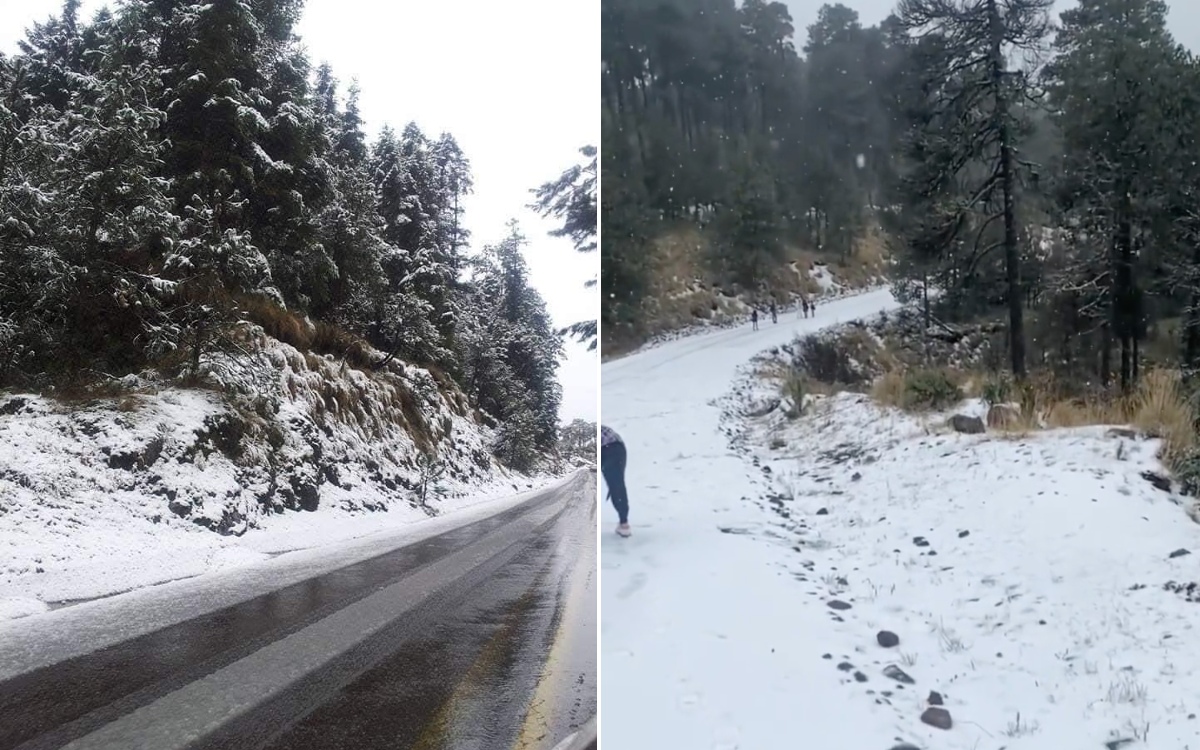 Piden no subir al Ajusco y el Pico del Águila por nieve | Aristegui Noticias