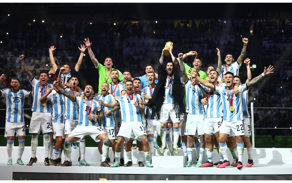 A Argentina continua liderando o ranking da FIFA;  México é décimo quarto